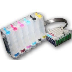 Bulk Ink Epson R290/270/390/RX590/610/690 + 600ml de Tinta